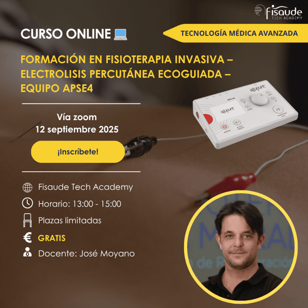 CORSO DI FORMAZIONE IN FISIOTERAPIA INVASIVA – ELETTROLISI PERCUTANEA ECOGUIDATA – TEAM APSE4 - 19 settembre 2025 - ZOOM